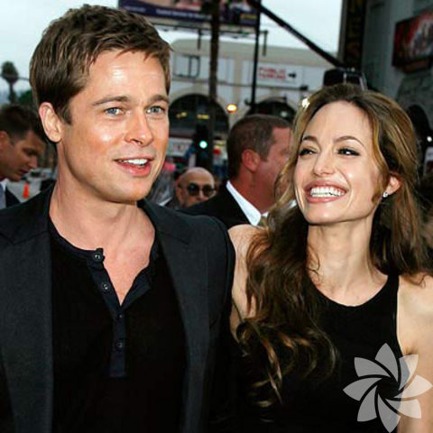 Angeline Jolie ve Brad Pitt 