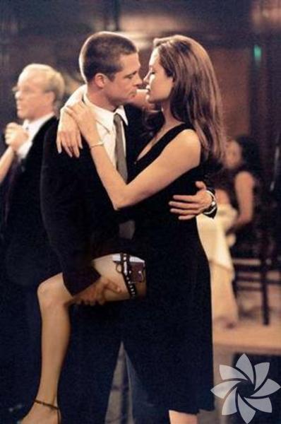 Angeline Jolie ve Brad Pitt 