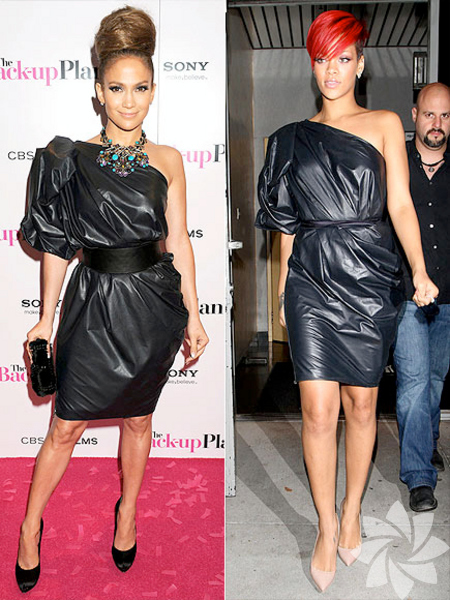 Jennifer Lopez and Rihanna