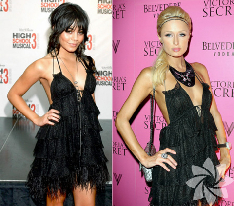 Vanessa Hudgens and Paris Hilton