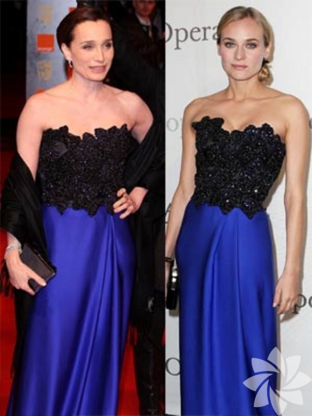 Kristin Scott Thomas and Diane Kruger