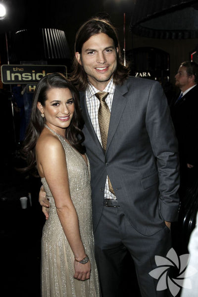 Lea Michelle - Ashton Kutcher 
