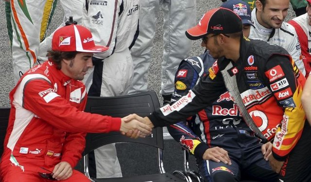 Formula 1'de sezonun 9. yarışı olan Britanya Grand Prix'sini Ferrari pilotu İspanyol Fernando Alonso kazandı.