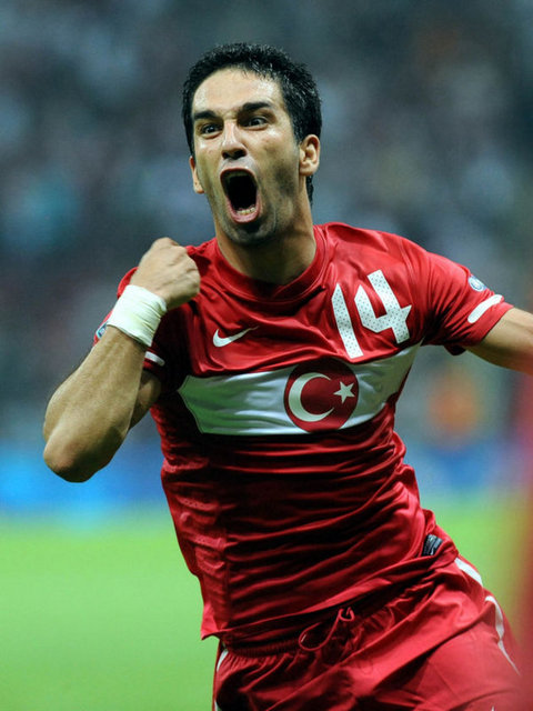 A Milli Futbol Takımı, 2012 Avrupa Şampiyonası Elemeleri A Grubu'ndaki 7. maçında  -  - Kazakistan'ı 2-1 yendi. -