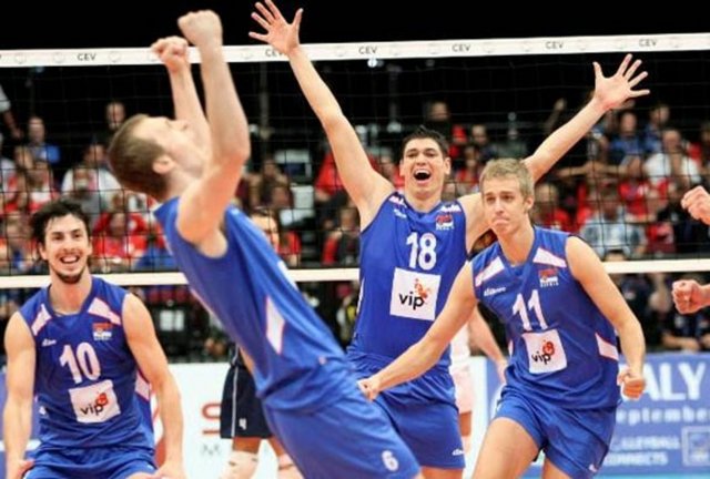 Avrupa Erkekler Voleybol Şampiyonası finalinde İtalya'yı 3-1 yenen Sırbistan şampiyon oldu.