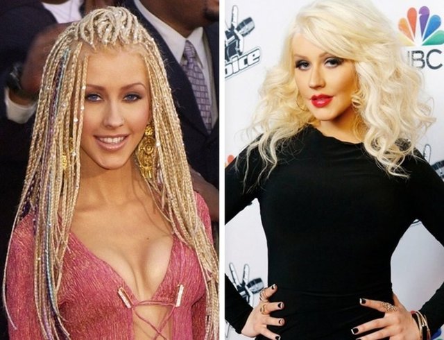 Christina Aguilera geçmiş ve şimdiki hali...