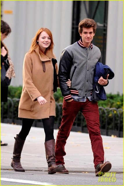 EMMA STONE - ANDREW GARFİELD 