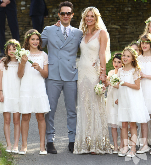 Kate Moss'un düğünü