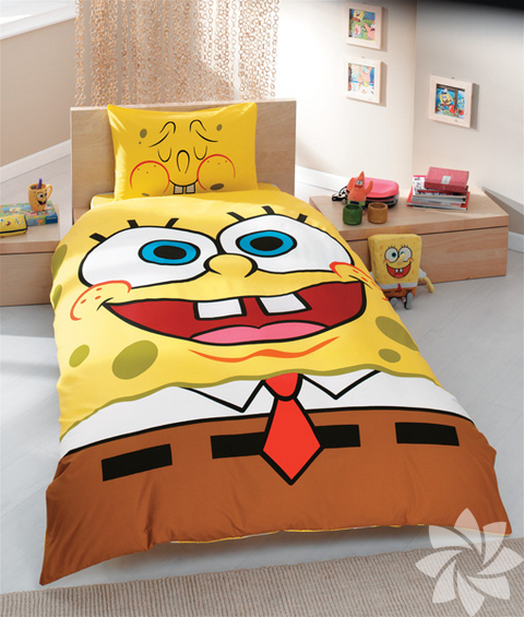 Taç sünger bob nevresim takımı