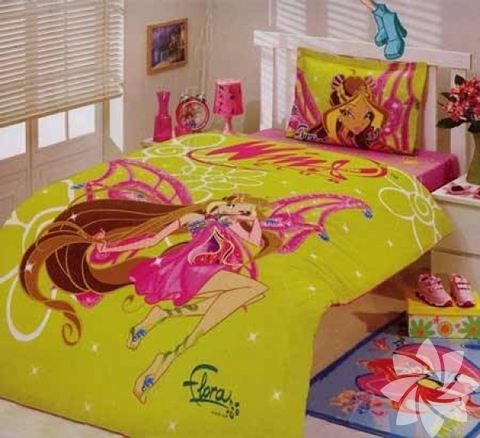 Wings pera flora nevresim takımı