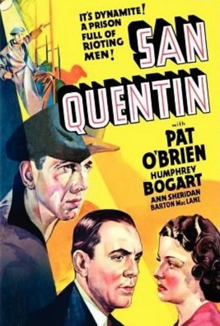 6-San Quentin (1937) -  - Sinema tarihinin ilk dönemindeki hapishane filmlerinin en akılda kalanı. Hollywood'da 'dedektif' rollerinin unutulmaz ve karizmatik ismi Humphrey Bogart'ın ortaya çıktığı yer aynı zamanda. Kara film patlaması öncesi son duraklardan birinde ülkenin meşhur hapishanesi San Quentin ve Büyük Bunalım dönemi başrolde.