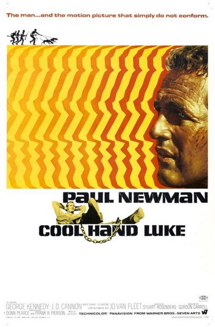 5-Parmaklıklar Ardında (Cool Hand Luke) (1967) -  - Paul Newman'ın 'suçlu' performasından ve Vietnam Savaşı ile Soğuk Savaş'ın psikolojisinden güç alan dingin bir alt tür filmi. Bir Oscar ödülü bulunan eserin yönetmenlik koltuğunda Stuart Rosenberg oturuyor. Alanın 'psikoloji' odaklı bir noktaya uzanılabileceğini kanıtlamasıyla da, seçkinin içinde 'alternatif' bir yere yerleşiyor bizde "Parmaklıklar Ardında" adıyla bilinen "Cool Hand Luke".