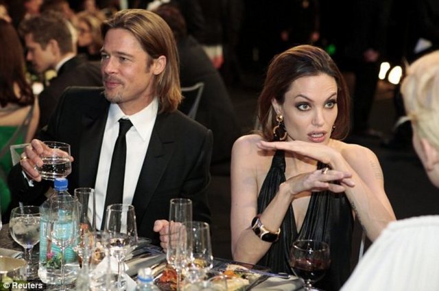 Brad Pitt&george Clooney