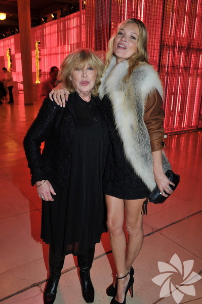 Marianne Faithfull ve Kate Moss
