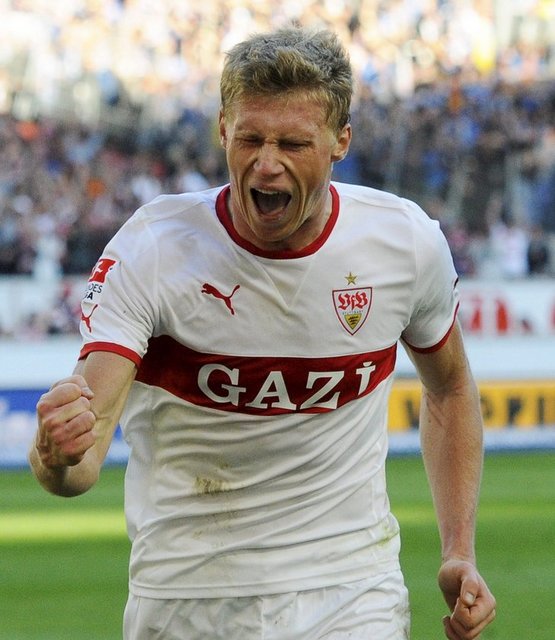 İngiltere Premier Lig takımlarından Fulham, Stuttgart'ın golcüsü Pavel Pogrebnyak'ı kadrosuna kattı