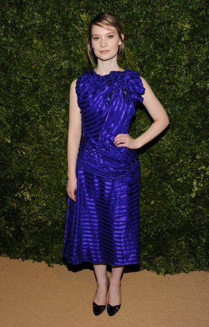 Mia Wasikowska (22): Alice Harikalar Diyarı'nda filmiyle adını duyurdu.