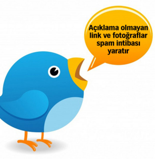 6. NEDENSİZ FOTOĞRAF EKLEMEYİN: Sebebini yazmadan bir fotoğraf ya da internet linki göndermeyin. -