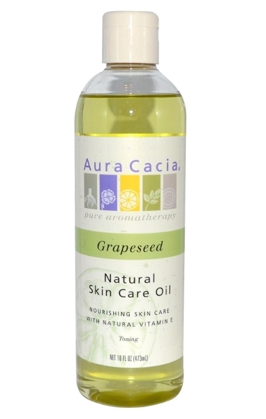 "Aura Cacia Grapeseed Skin Care Oil" Nemlendirici