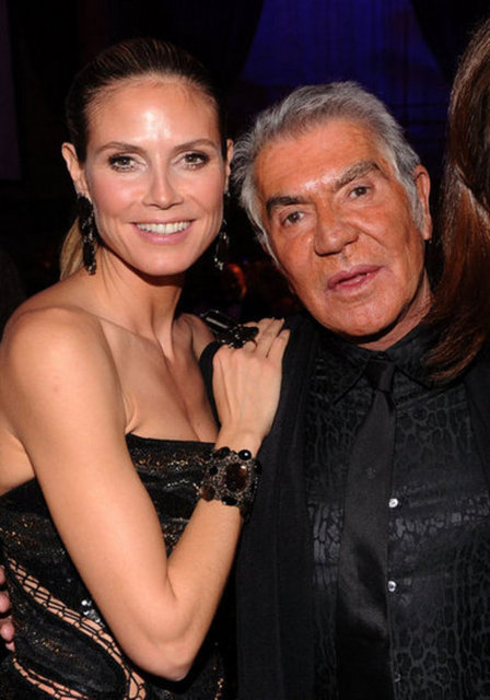 HEIDI KLUM, ROBERTO CAVALLI 