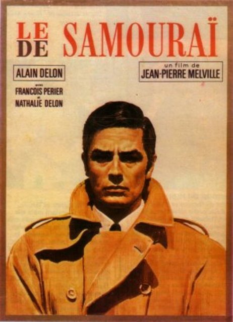 2-Kiralık Katil (Le Samourai) (1967) -  - Alain Delon'un canlandırdığı Jef Costello karakteri gerçek bir külttür. Jean-Pierre Melville'in 'suç filmleri'ndeki işlevlerini 'kiralık katil filmi'ne sıçrattığı bu yapıtı da yedinci sanatın mihenk taşı eserlerinden biri... "Kiralık Katil", tepeden tırnağa bir tetikçi portresi çizerken, sanat yönetiminden kostümlere, hareket algısından planlara kadar yarattığı detaycılıkla ve felsefik derinlikle klasikleşmiştir.  -