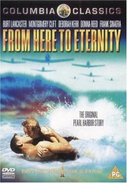 3- İnsanlar Yaşadıkça-From Here to Eternity (1954): Senaryosunu Daniel Taradash'ın James Jones'un 1951 tarihli aynı adlı çok satan, ödüllü romanından uyarlayıp yazdığı film, 8 dalda Oscar sahibi.