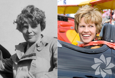 Amelia Earheart - Hilary Swank