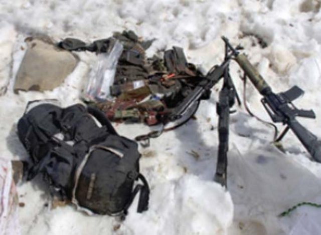 ELE GEÇİRİLEN SİLAH VE MALZEMELER