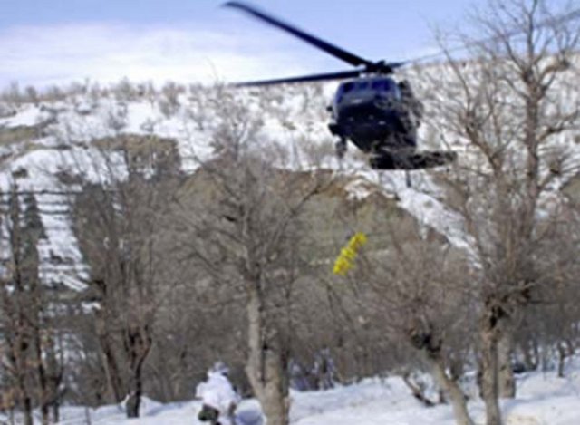 TERÖRİST CESETLERİNİN TAHLİYESİ