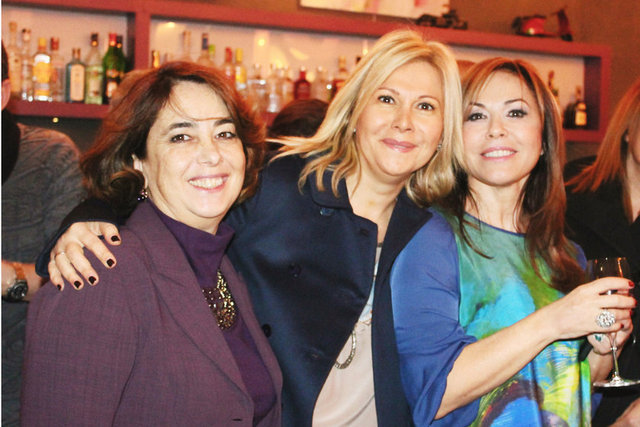 KAGİDER BAŞKANI GÜLDEN TÜRKTAN, ŞİLA GÖK, AYDAN BAKTIR