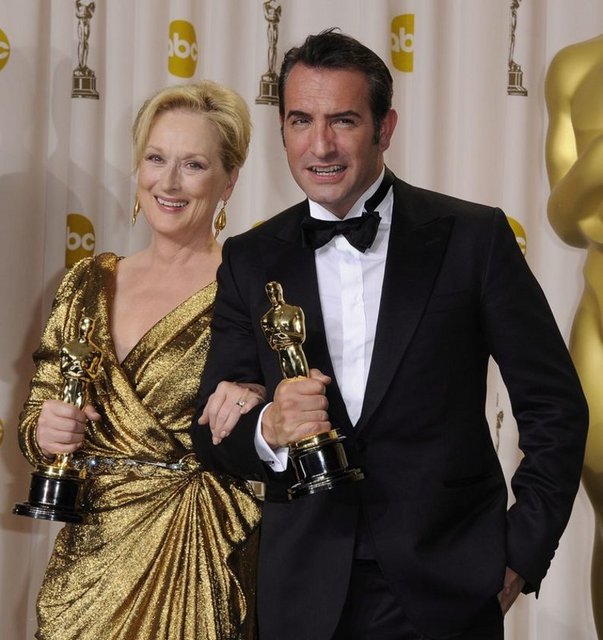 MERLY STREEP, JEAN DUJARDIN 