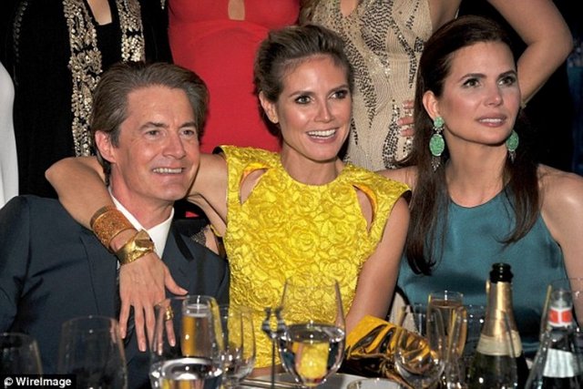 KYLE MACLACHLAN, HEIDI KLUM, DESIREE GRUBER