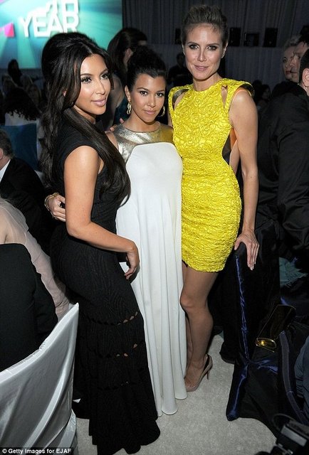 KIM KARDASHIAN, HEIDI KLUM 