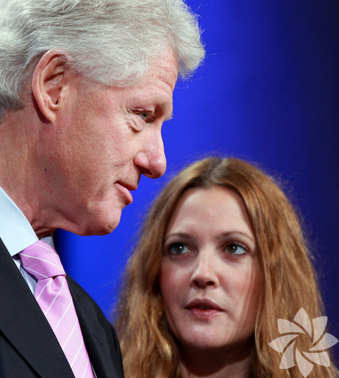Bill Clinton - Drew Barrymore