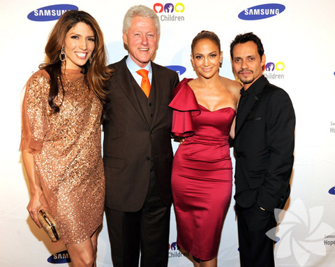 Bill Clinton - Marc Anthony - Jennifer Lopez