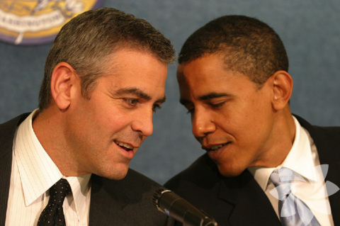 Barack Obama - George Clooney