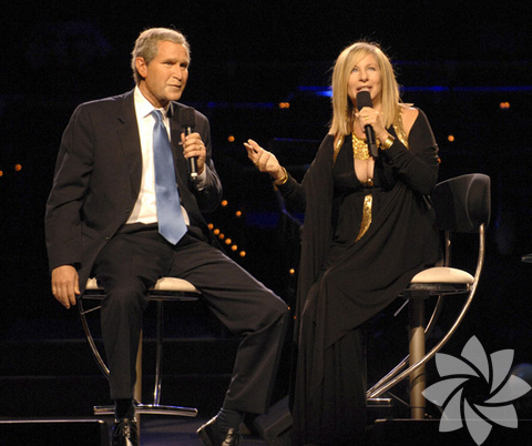 George Bush - Barbara Streisand