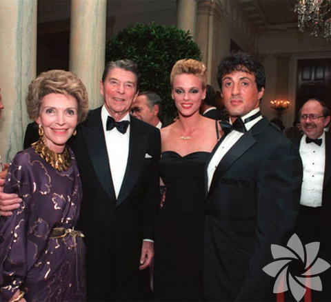 Ronald Reagan - Sylvester Stallone