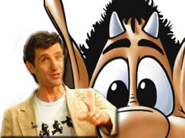 YENİLMEYE TAHAMMÜL EDEMEDİ - 90'lı yıllarda özellikle çocukların çok izlediği bir yarışma programıydı Hugo... Canlı yayınlanan programın sunucusu da Tolga Gariboğlu'ydu. -