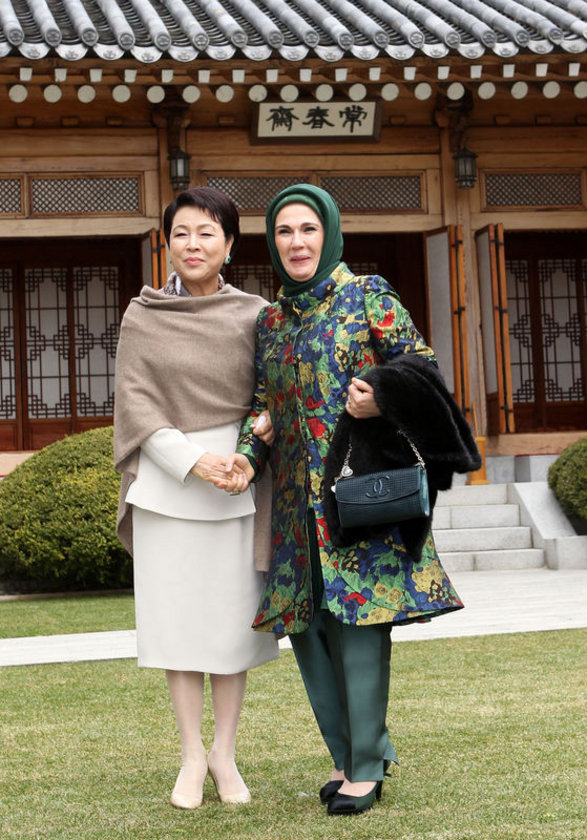 Emine Erdoğan�ın şıklığı