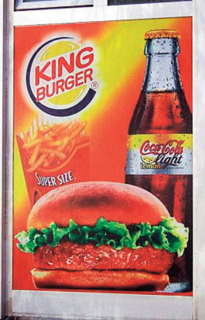 Burger King yerine King Burger