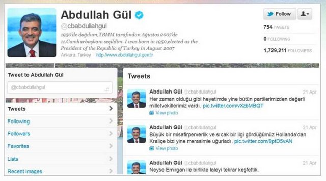 3) Cumhurbaşkanı Abdullah Gül