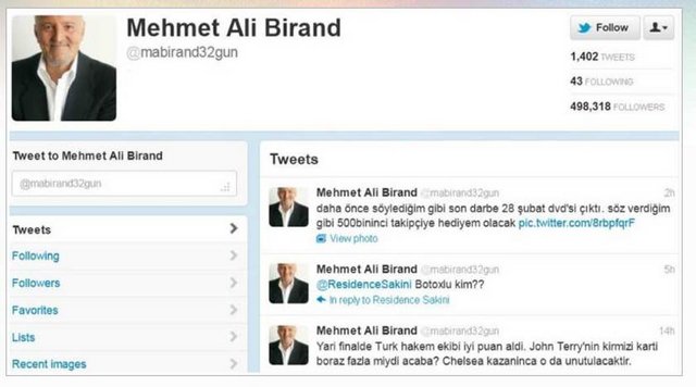 9) Gazeteci Mehmet Ali Birand