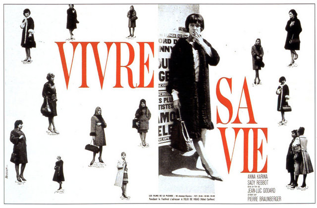 1-Hayatını Yaşamak (Vivre Sa Vie / My Life to Live) (1962) -  - Godard'ın 12 bölümde bir hayat kadının yaşadıklarını mercek altına aldığı, özel, devrimci ve akıl sır erdirilemeyecek bir başyapıt. Meslekten ziyade sinema adına eşikleri bir bir atlayan "Hayatını Yaşamak", Anna Karina'nın Nana Kleinfrankenheim vizyonuyla parlamıştır. Fransız Yeni Dalgası'nın da en önemli filmlerindendir.