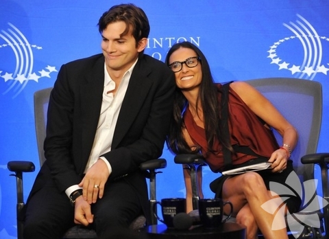Ashton Kutcher &amp; Demi Moore - The DNA Foundation