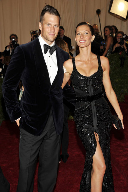 TOM BRADY, GISELE BUNDCHEN