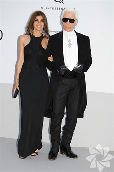 Carine Roitfeld - Karl Lagerfeld