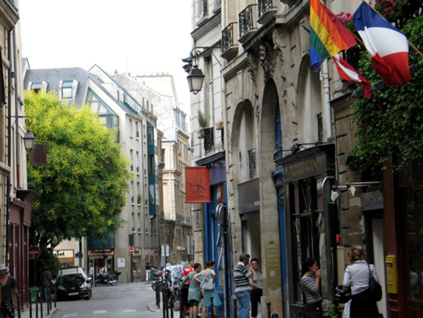 Gay district paris