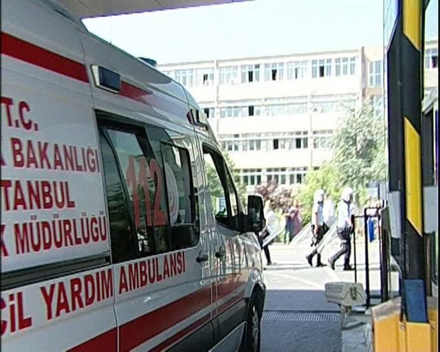 Marmara Üniversitesi'nin önünden görüntüler...