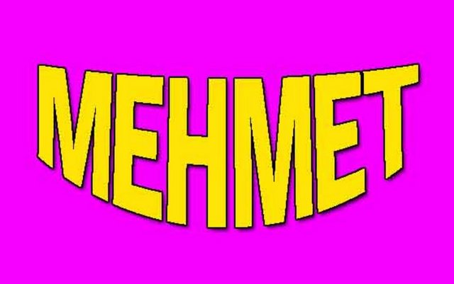 Türkiye'de Mehmet adında 1 milyon 229 kişi var