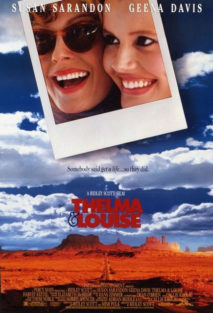 10-Thelma ve Louise (Thelma & Louise) (1991) -  - Lezbiyen ve feminist okumalara açık Ridley Scott imzalı bir tür denemesi. Aşık olmaktan ziyade Amerika'nın yollarında umudu, aşkı, sağduyuyu ve masumiyeti bulamayan iki kadının mücadelesi ana mesele. Ridley Scott'ın kariyerinin tavan noktalarından biri...